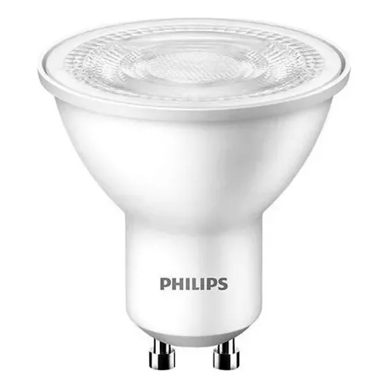 Pack X10 Philips Led spot GU10 5W 4.7 W 220V - 240V color de luz Calida 2700K