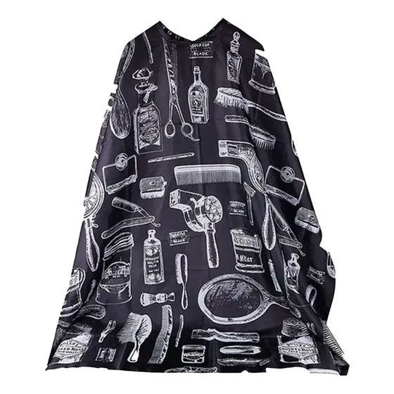 Capa De Peluqueria Peinador Con Gancho. Excelente Calidad 