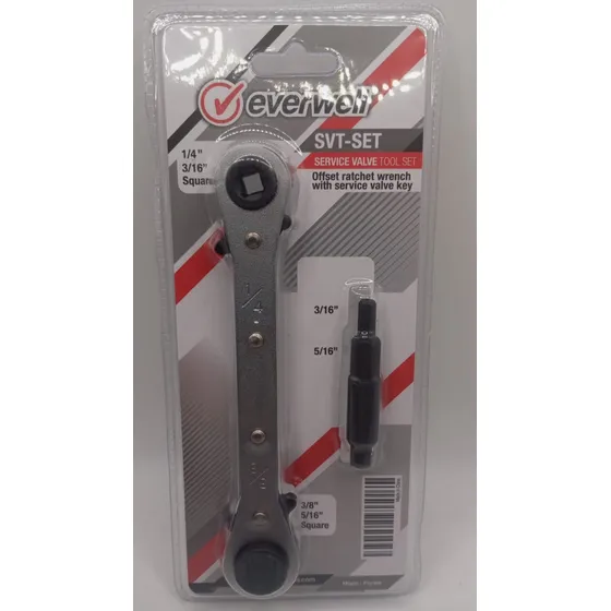 Ratchet Herramientac Servicio Val 1/4 3/16 5/16 3/8 Everwell