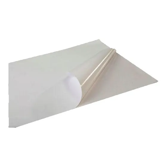 10 Adesivos Bopp Branco Perolado Para Jato De Tinta A4