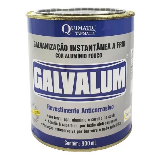 Galvalum Galvanizador A Frio 900ml Quimatic Tapmatic +brinde