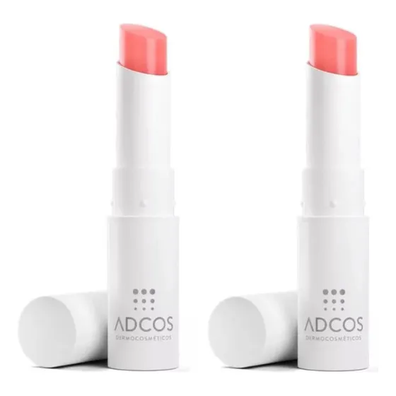Adcos Hidratante Labial Ultra Nutrição Color 3.2g Kit C/2