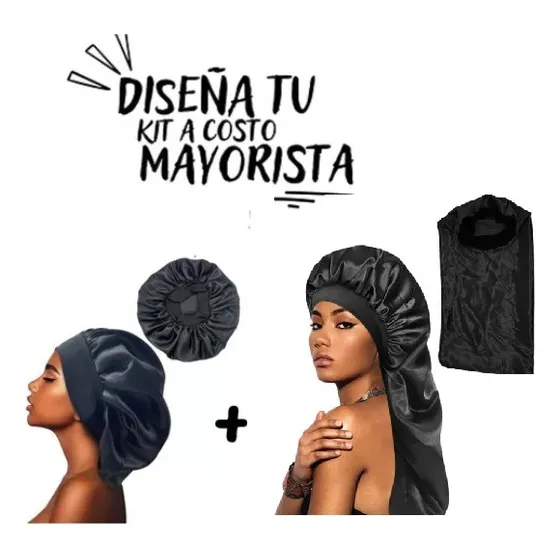 Gorro Satin Para Cabello Con Liga 