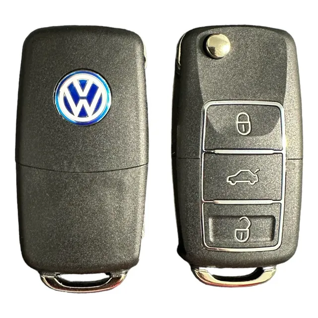 Chave Canivete Oca Gol Fox Polo Jetta G5 Cromada