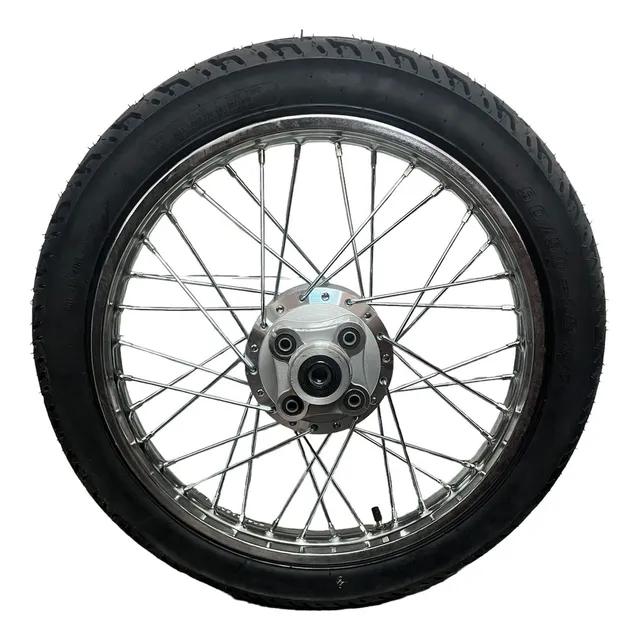 Rueda Trasera Completa Para Moto Cg/classic/sapucai