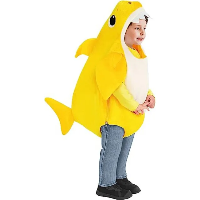 Bonito Traje De Juego Con Forma De Tiburón Para Bebé Niño.