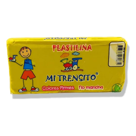 Barra Plastilina 250 Gramos *10 Unidades, 2.5 Kilos,amarillo
