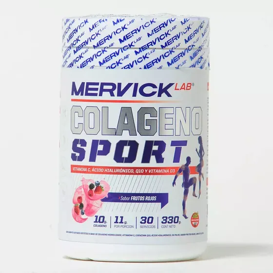 Mervick Lab Colageno Sport X330 Con Acido Hialuronico Y Q10