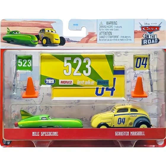 Disney Cars On The Road - Nile Speedcone & Gearsten Marshall