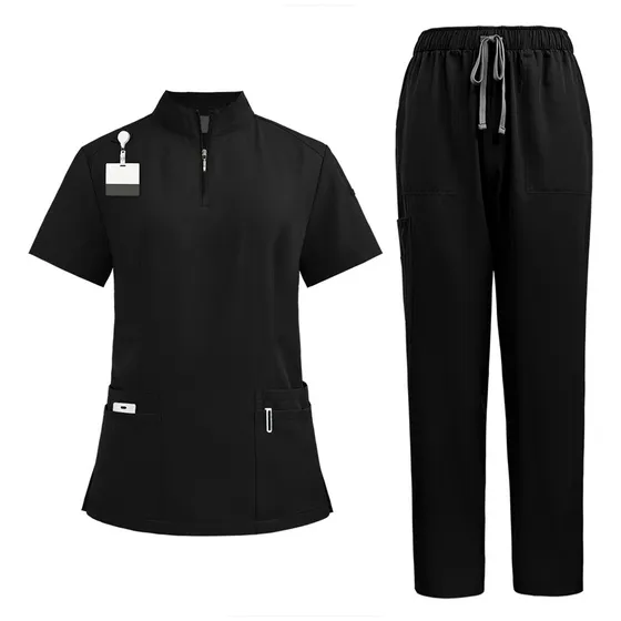Pijama Quirurgica Mujer Antilíquido Trotar Uniforme Médico