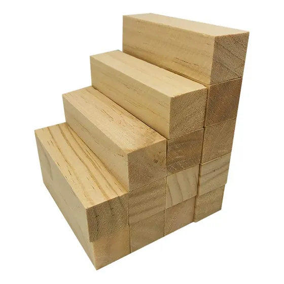 Kits De Tallado En Madera De Tilo, Bloques De Madera Sin Ter