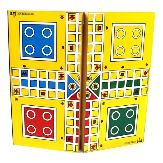Jogo De Ludo Tabuleiro Madeira - Botticelli