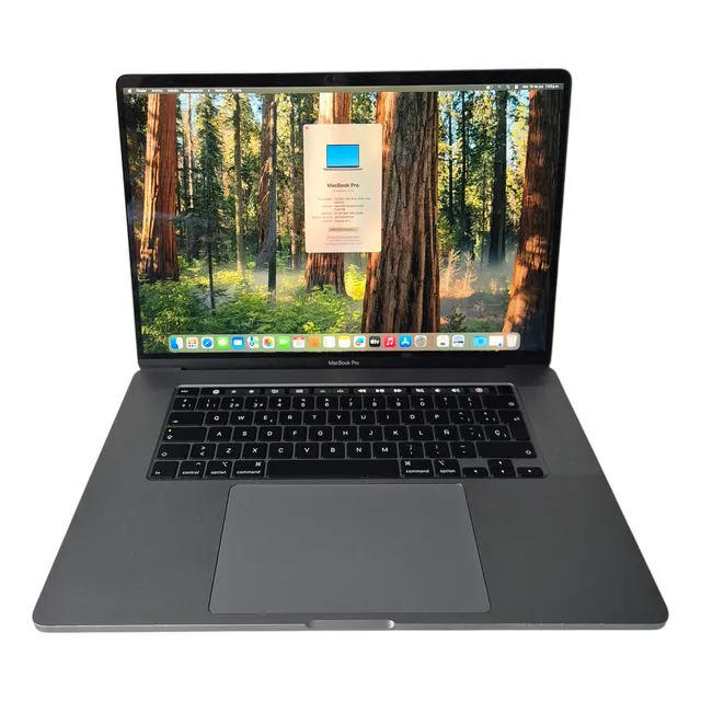 Macbook Pro 16' 2019 Touch Bar Core I9, 32gb Ram, 512gb Ssd