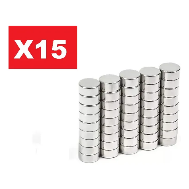 Imanes De Neodimio N52 Potentes Circulares 4x2mm Pack 15