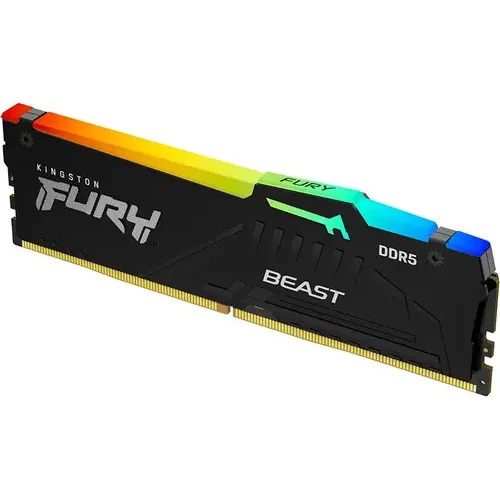 Memoria Kingston Fury Beast 16gb Ddr5 5600mts - Rgb | Cuotas sin interés