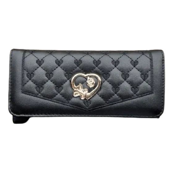 Billetera Labrada Bolso De Mano Cuero Pu Pack X2