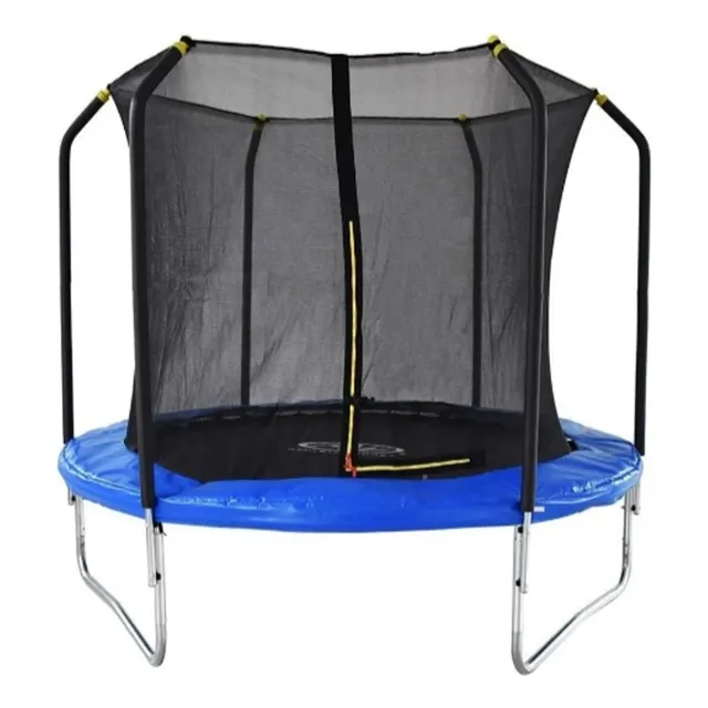 Trampolin 10 Pies 3.05 Mtrs Azul Red Seguridad