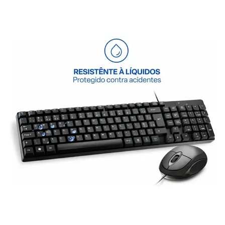 Combo Teclado + Mouse Multilaser
