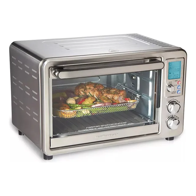 Horno De Mesa Eléctrico Hamilton Beach Sure-crisp 31193 Inox