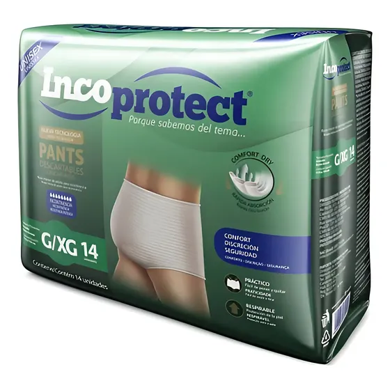 Pants Incoprotect G\u002Fxg X 14un Talle G\u002FXG | Cuotas sin interés