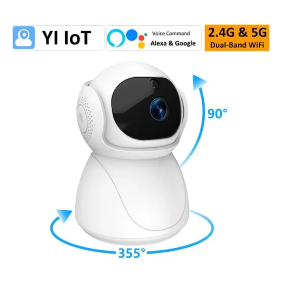 Camara De Seguridad Vigilancia Ip Wifi Ptz 5ghz 1080p 