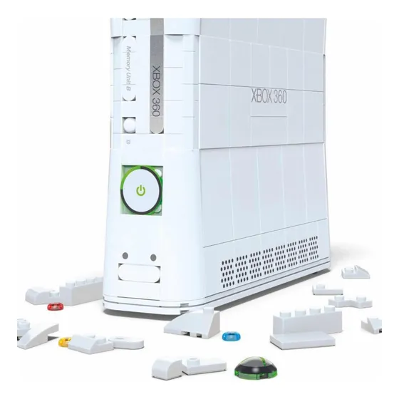 Mega ® Bloks Showcase Microsoft Xbox 360 Colección 1342 Pcs