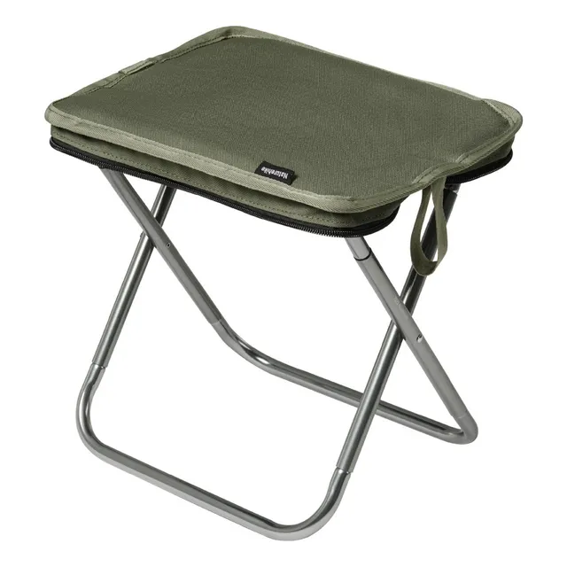 Banca Plegable Y Ultraligera Yamani Xl01 - Naturehike Acabado De La Estructura Galvanizado Color Verde Musgo