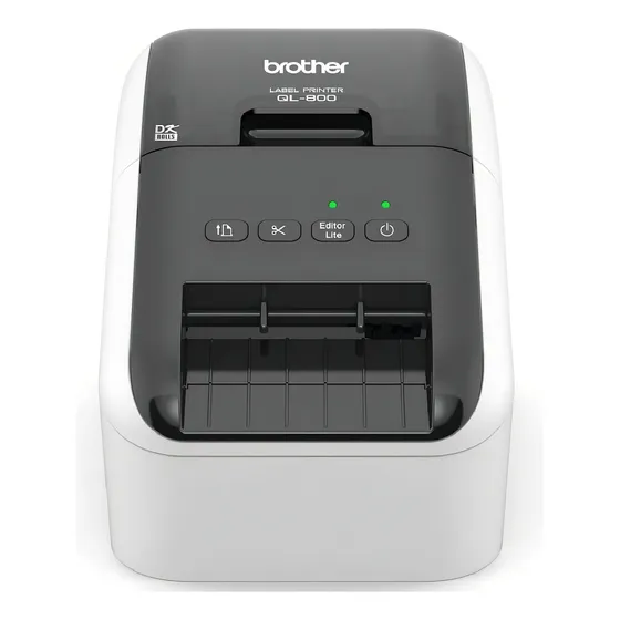 Impresora simple función monocromática Brother QL-800 120V