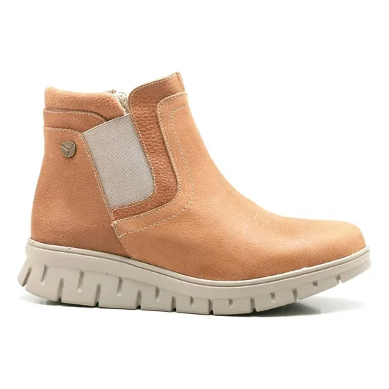 Bota Keady Cuero Genuino Horma Amplia Confort Flexible Rissa