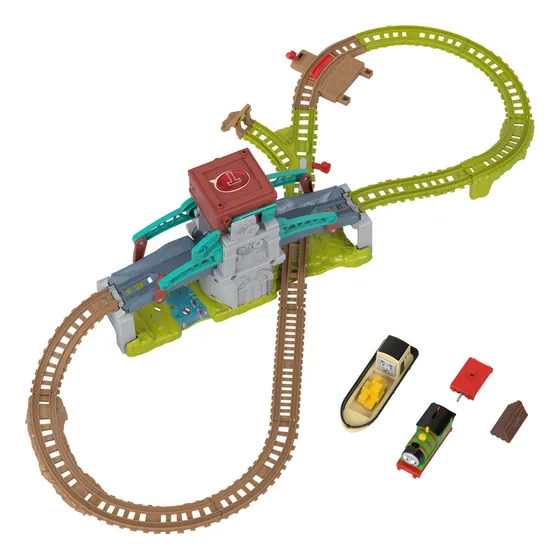 Thomas & Friends Pista Interactiva Bulstrode Doble Puente Color Multicolor