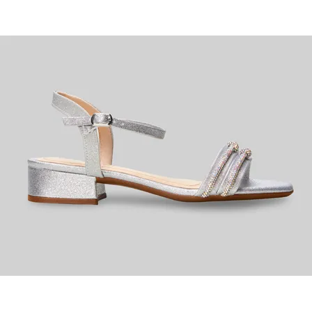 Sandálias Ramarim 25-48208 Prata - 1 Liso 37 Br