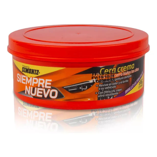 Cera Siempre Nuevo Simoniz Rubbing Compound Filtro Uv 200g