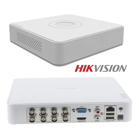 Dvr Hikvision Ds-7108hghi-f1/n 8 Canales 720turbo Hd Tvi Ahd