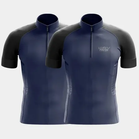 Kit 2 Camisa Camiseta Ciclismo Masculina Bike Mtb Uv