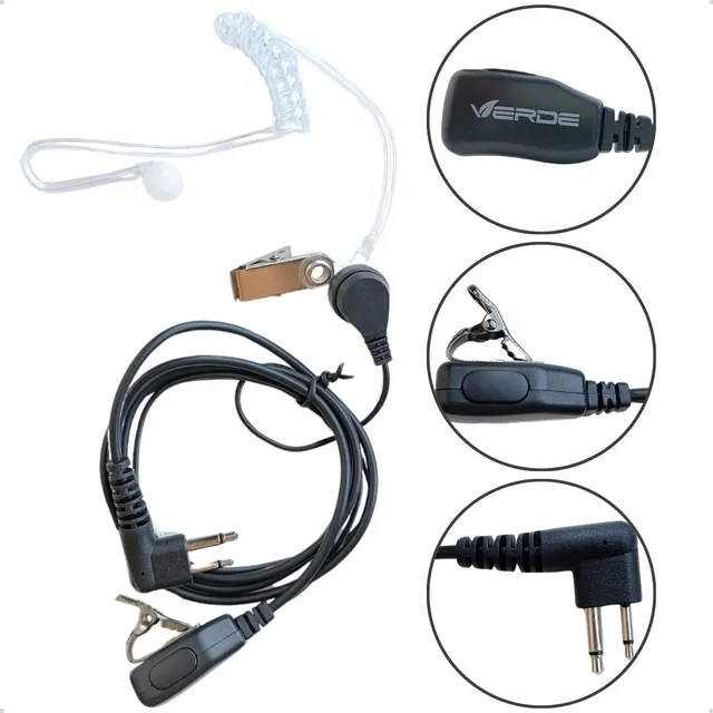 Fone De Silicone P/ Rádio Ht Motorola Ep450 Dep450 Promoçao