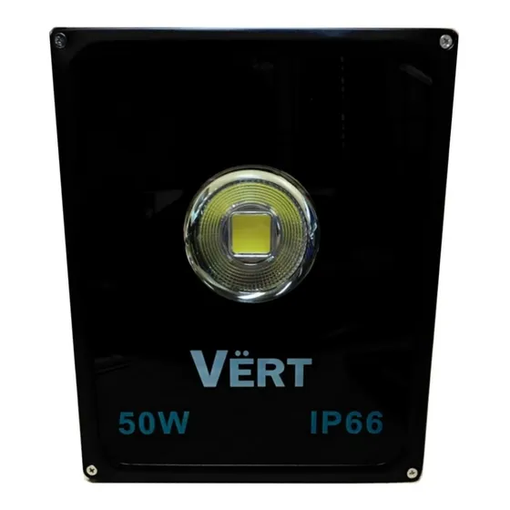 Reflector Faro Led 50w Para Exteriores 85-265v 6500k Vert
