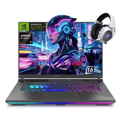 Notebook Gamer ROG Strix G16 G614PM RTX 5060 Ryzen 9 8940HX 16GB