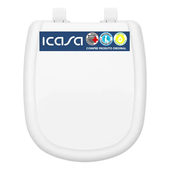 Assento Tampa Vaso Sabatini Icasa Original Top 1.6gpf 6lpf
