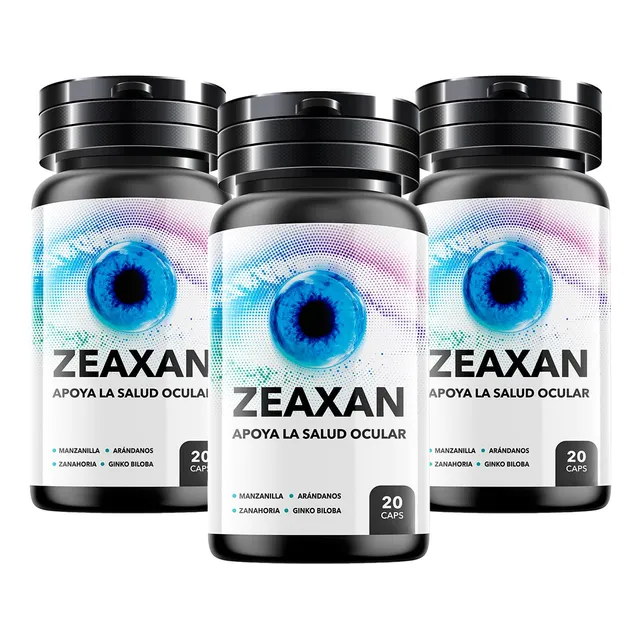 Zeaxan Suplemento Natural Pack 3 Frascos
