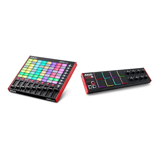 Akai Controlador Midi Profesional Apc Mini Mk2 + Lpd8