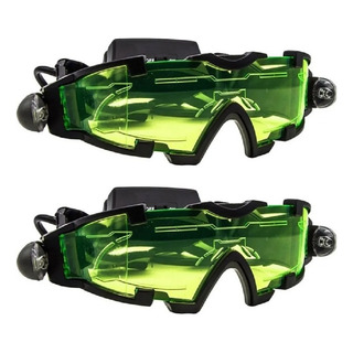 Pacote Com 2 Óculos De Vidro De Visão Noturna Led Ajustáveis Pacote Com 2 Óculos De Vidro De Visão Noturna Led Ajustáveis