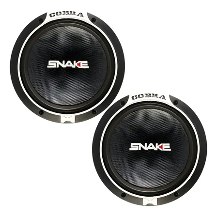 02 Alto Falante Subwoofer Snake Cobra 12 Polegadas 500 Rms
