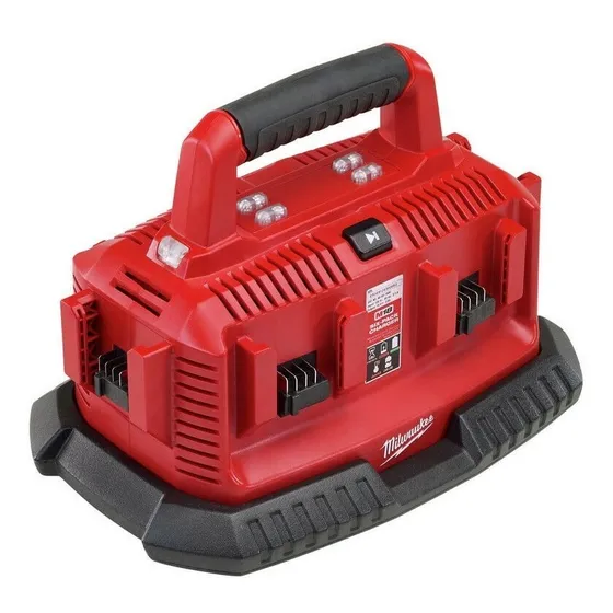 Cargador Milwaukee Multiple 6 Baterias Ph Ventas