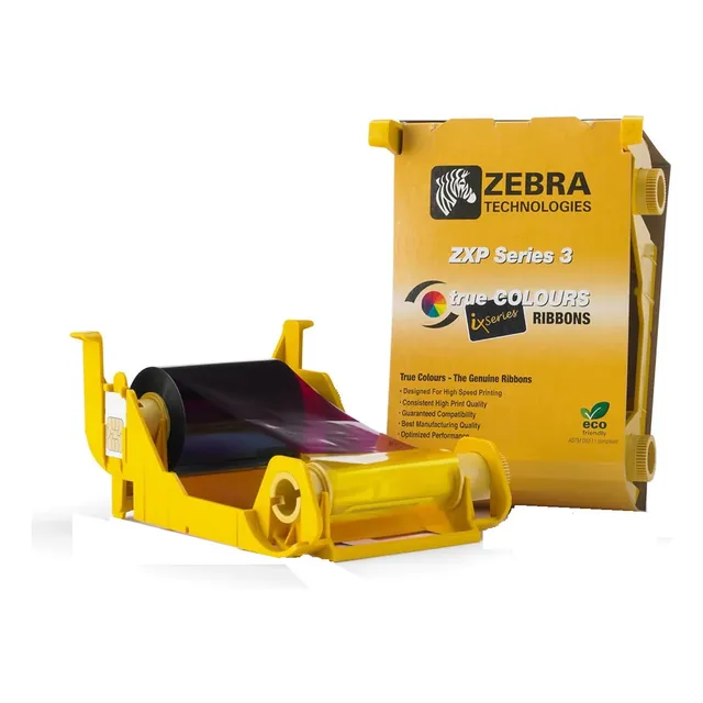 Cinta Ribbon Zebra 800033-340 Color P/ Zxp3 Original Puebla