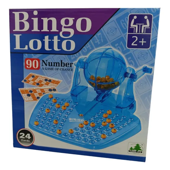Bingo Set 90 Números + 24 Cartones