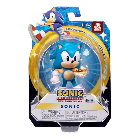 Sonic The Hedgehog Wave 12 Figura De Sonic Con Hot Dog