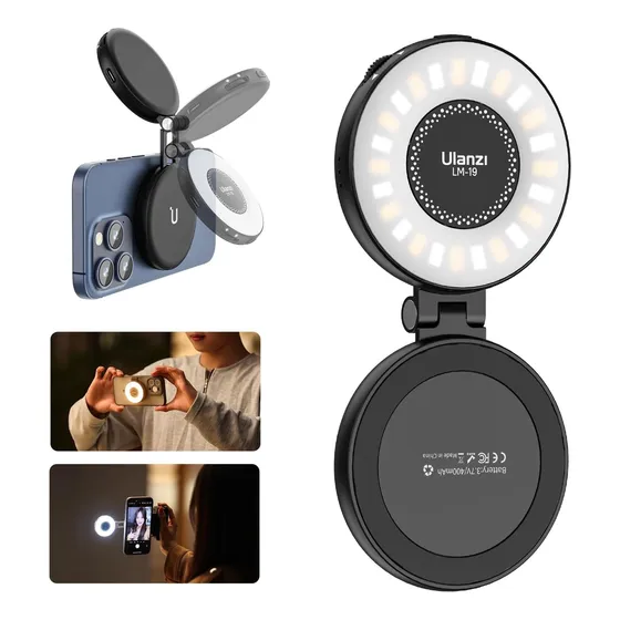 Anillo De Luz Led Para Selfie Ulanzi Para Celular Lm19