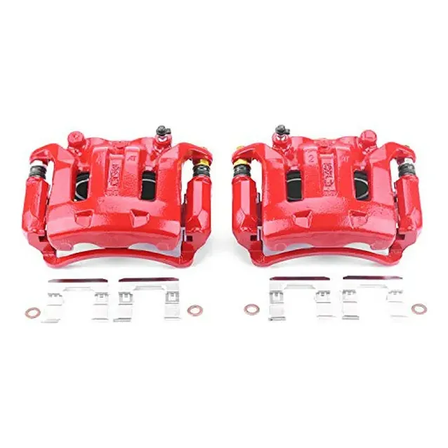 Pinzas Delanteras Power Stop , Par De Alto Rendimiento, Roja