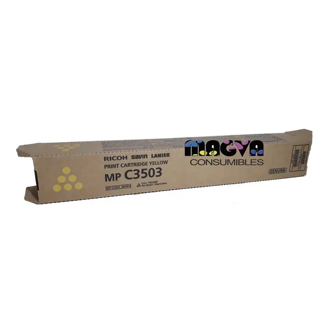 Toner Ricoh Mp C3503/3003/3004/3504 Amarillo 841814 Nuevo