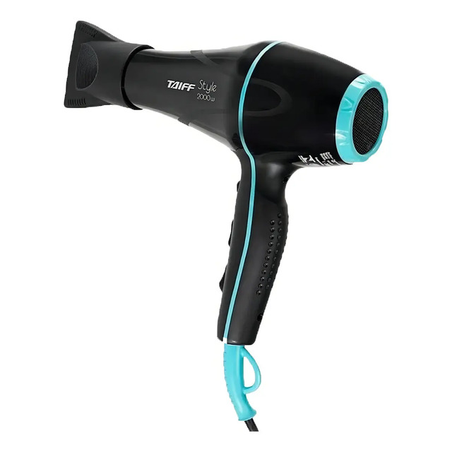 Secador De Cabelo Stylle Profissional Motor Ac 2000w Taiff Preto 127v